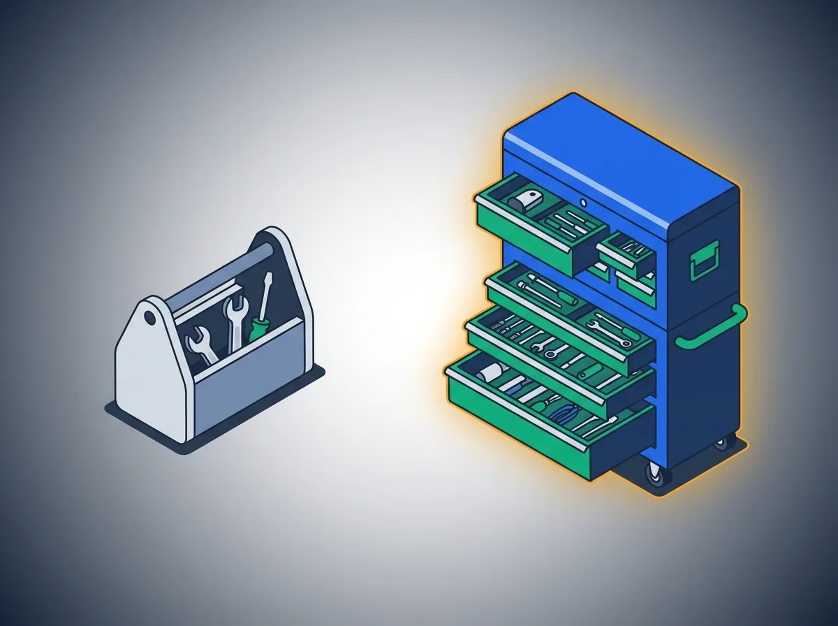 Side-by-side comparison of basic free tools versus comprehensive paid plugin features